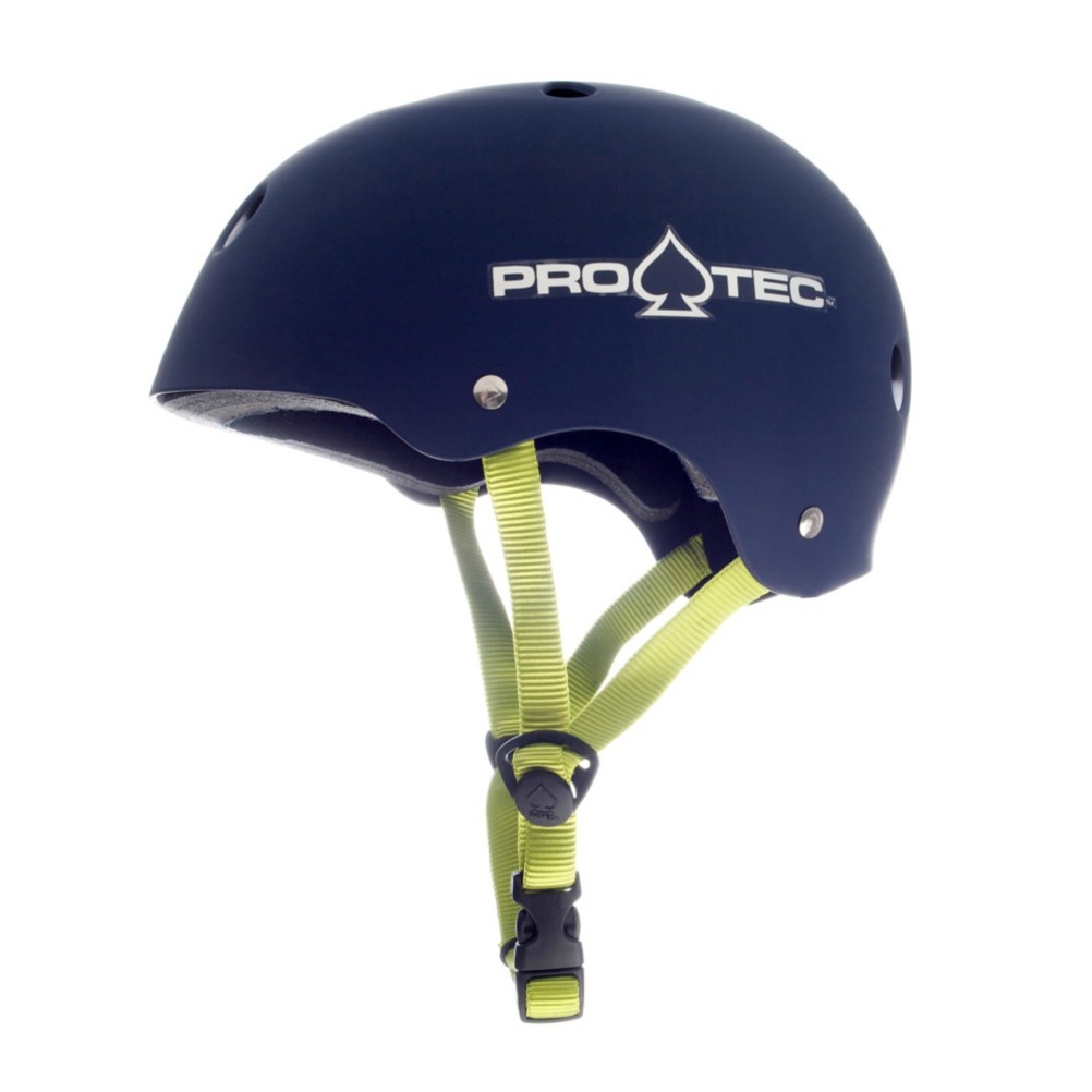 Pro-Tec Classic Mens Skate Helmet 2013, Matte Blue, medium