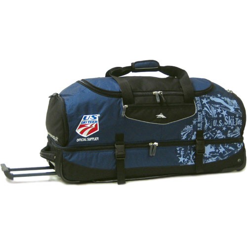 High Sierra U.S. Ski Team Drop-Bottom Wheeled Duffel  2009