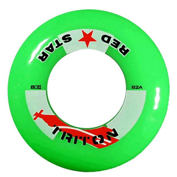 Red Star Triton 82A Inline Hockey Skate Wheels - 4 Pack, , medium