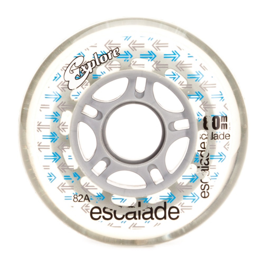 Explore Escalade Inline Skate Wheels - 8 Pack, 82A, medium