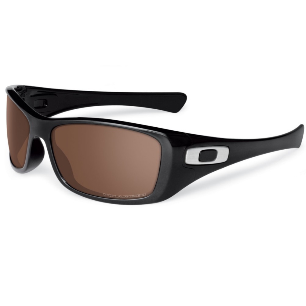 Oakley HiJinx Polarized Sunglasses, Polished Black, medium