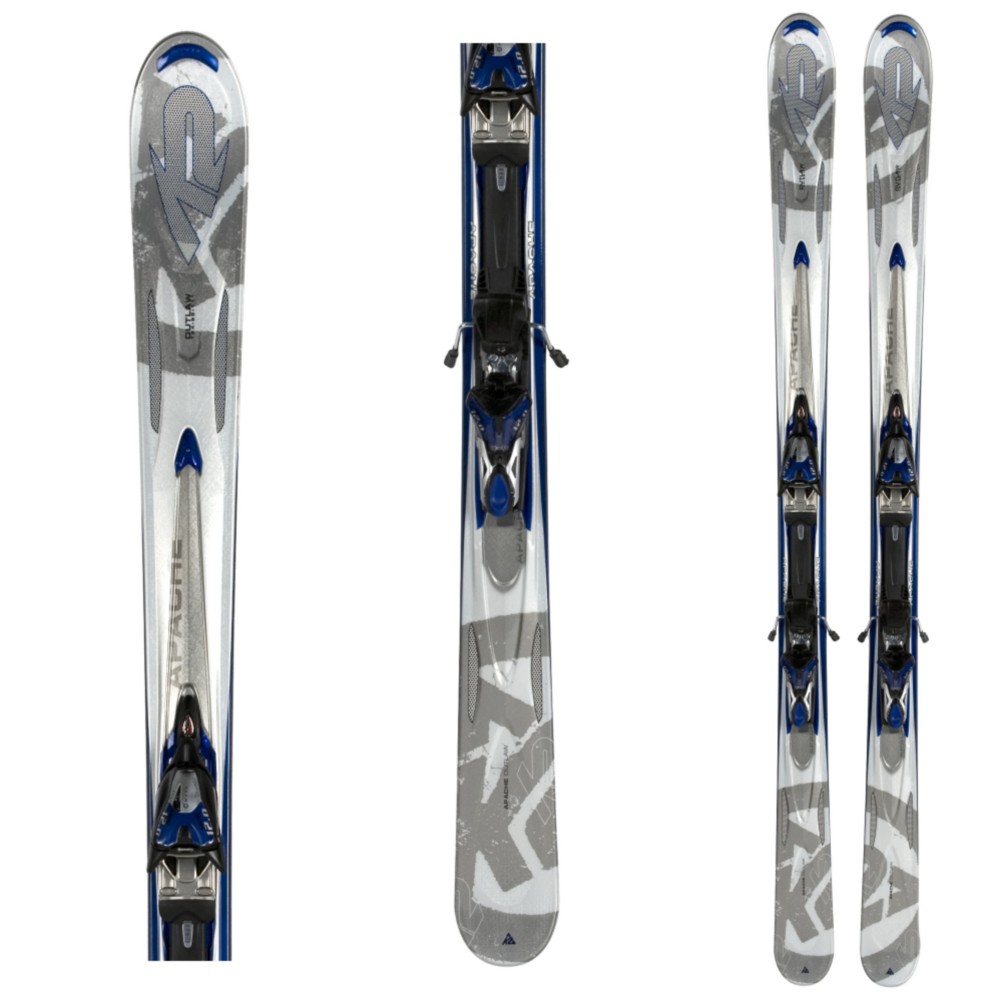 K2 Apache Outlaw Skis with M1 12.0 Bindings