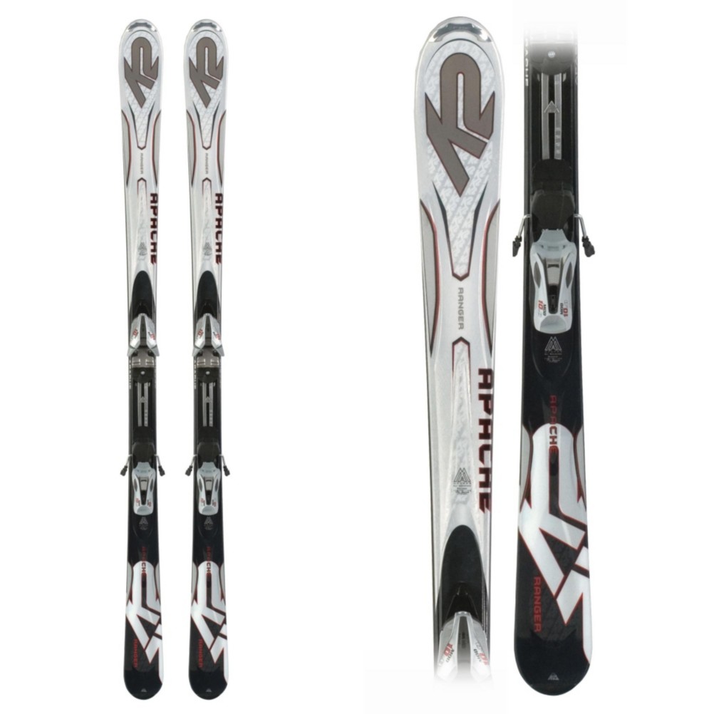 K2 Apache Ranger Skis with M2 10.0 Bindings 2009