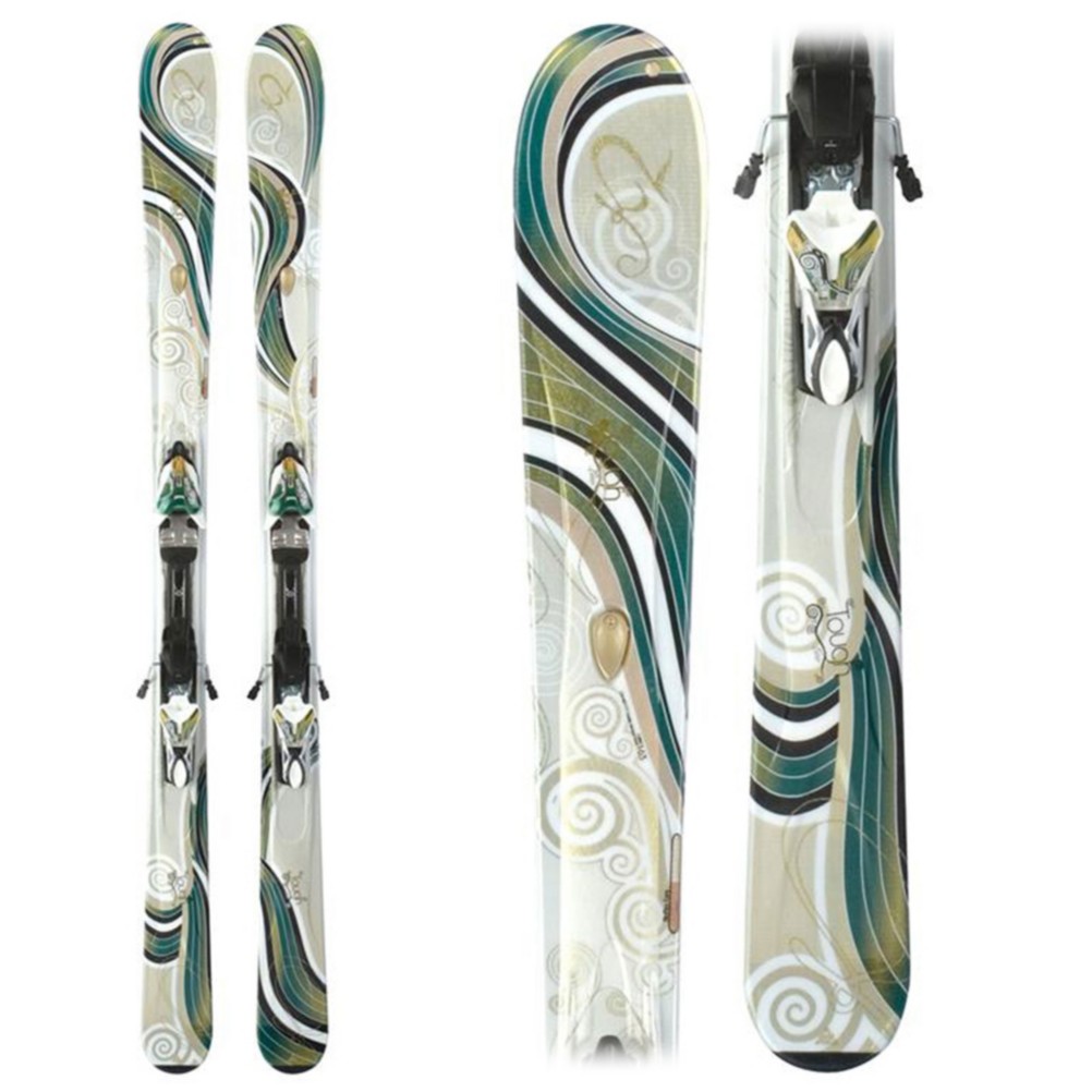 K2 Tough Luv Womens Skis with M1 11.0 Ti Bindings 2009