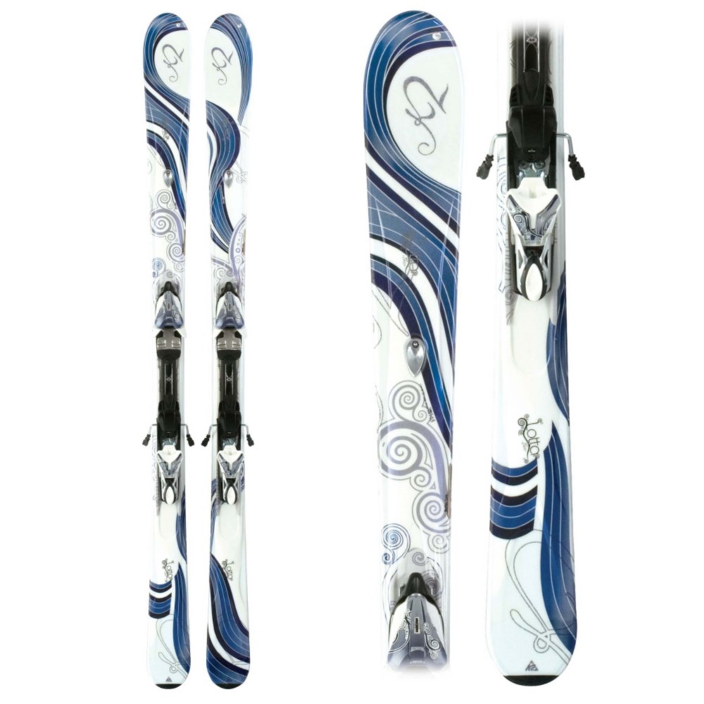 K2 Lotta Luv Womens Skis with M1 11.0 Ti Bindings 2009 Array