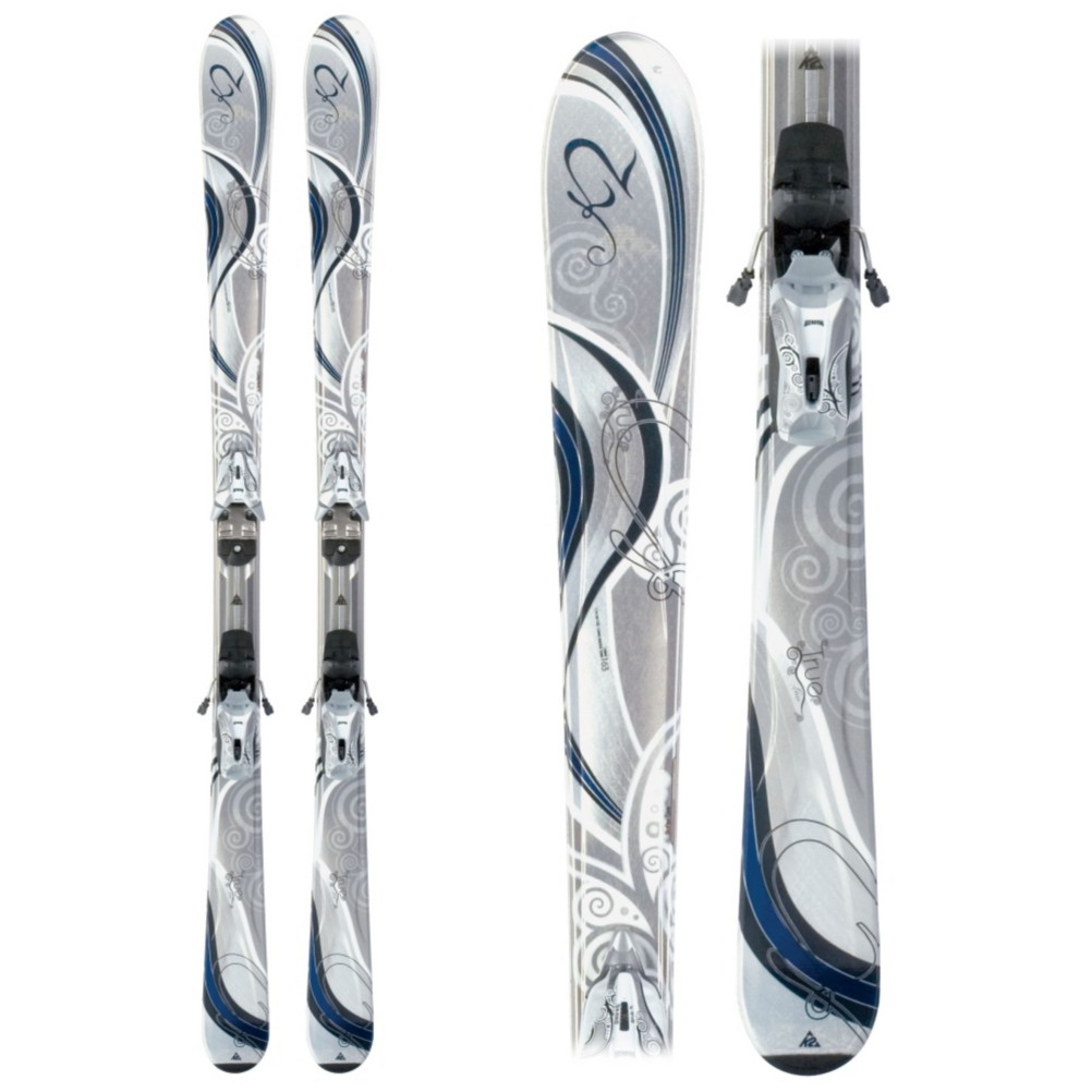 K2 True Luv Womens Skis with M2 10.0 Bindings 2009