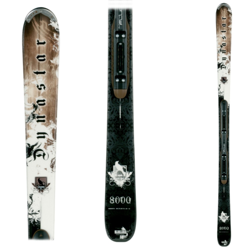 Dynastar Legend 8000 Fluid Skis with PX12 Fluid Bindings 2009