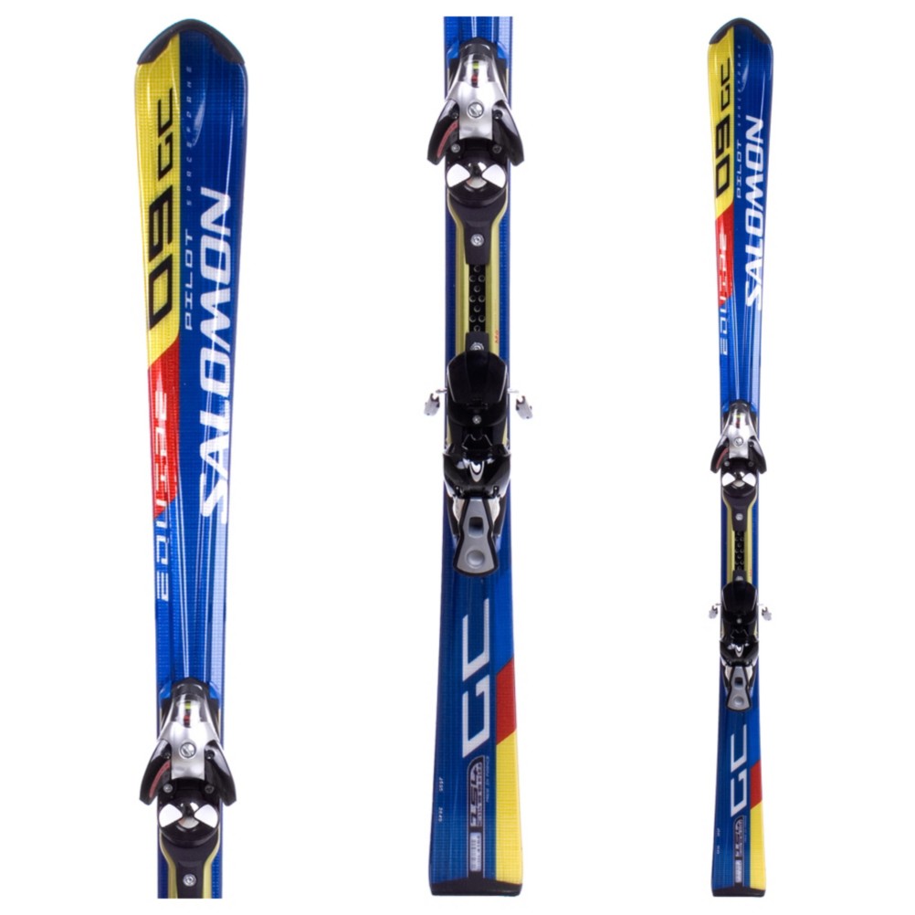 Salomon Equipe 9 GC Race Skis with S810 TI Bindings