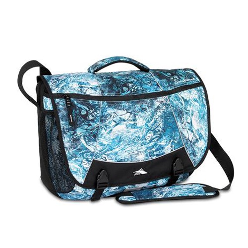 High Sierra Tank Messenger Day Bag, Blue Wash-Black, swatch