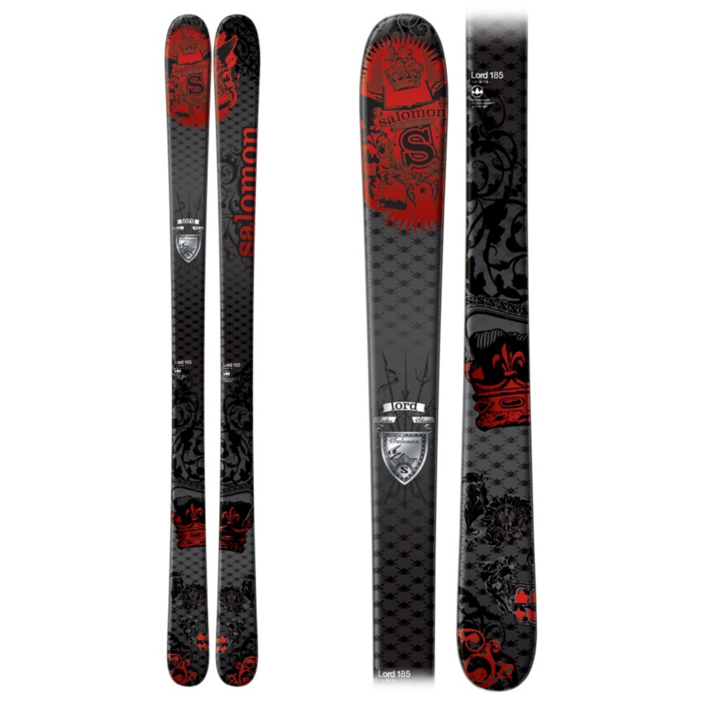 Salomon Mens Twin Tip Skis