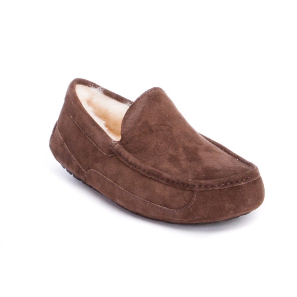 UGG Australia Ascot Mens Slippers, Espresso, medium
