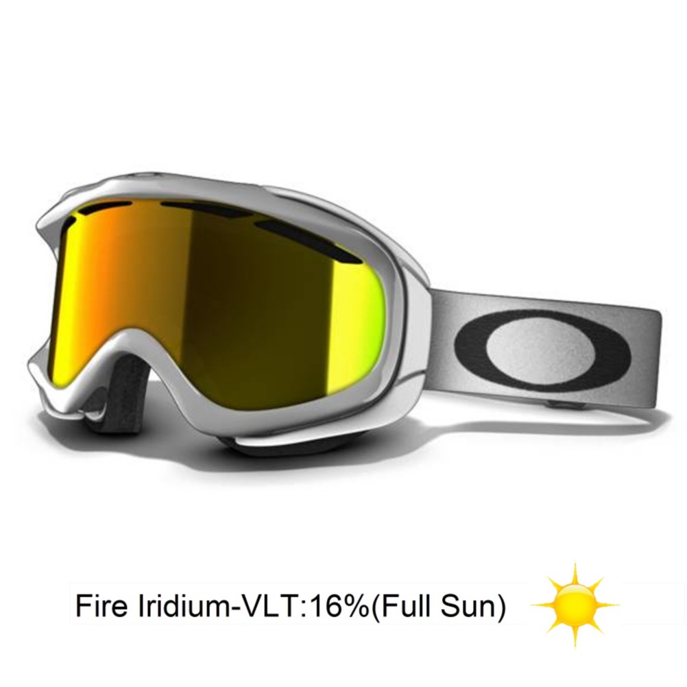 Oakley Ambush Goggles 2013, Polished White-Fire Iridium, swatch