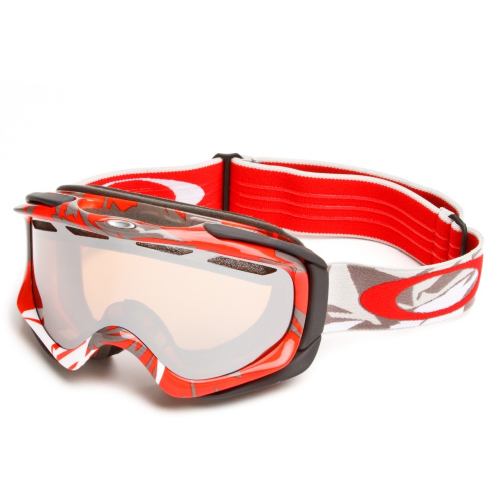 Oakley Ambush Goggles 2013, Glacier Red-Black Iridium, medium