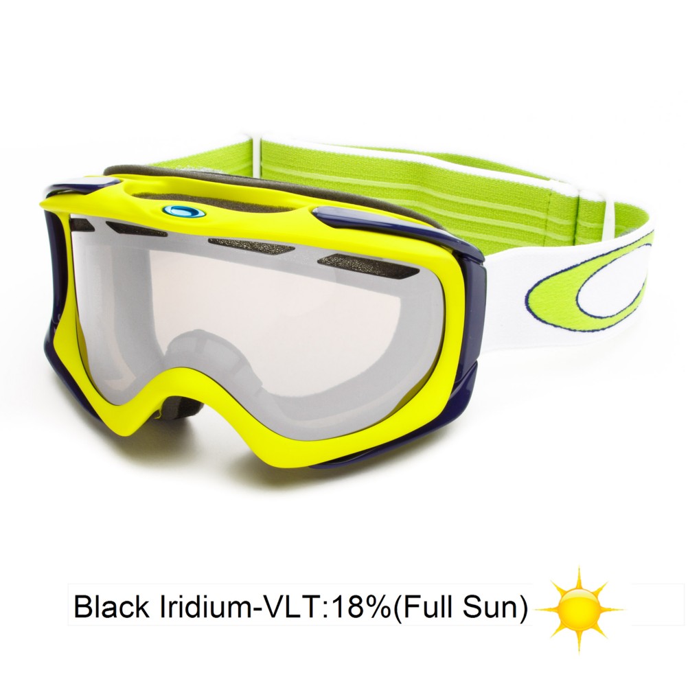 Oakley Ambush Goggles 2013, Lightning Green-Black Iridium, swatch