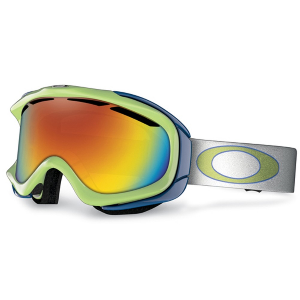 Oakley Ambush Goggles 2013, Lightning Green-Fire Iridium, swatch
