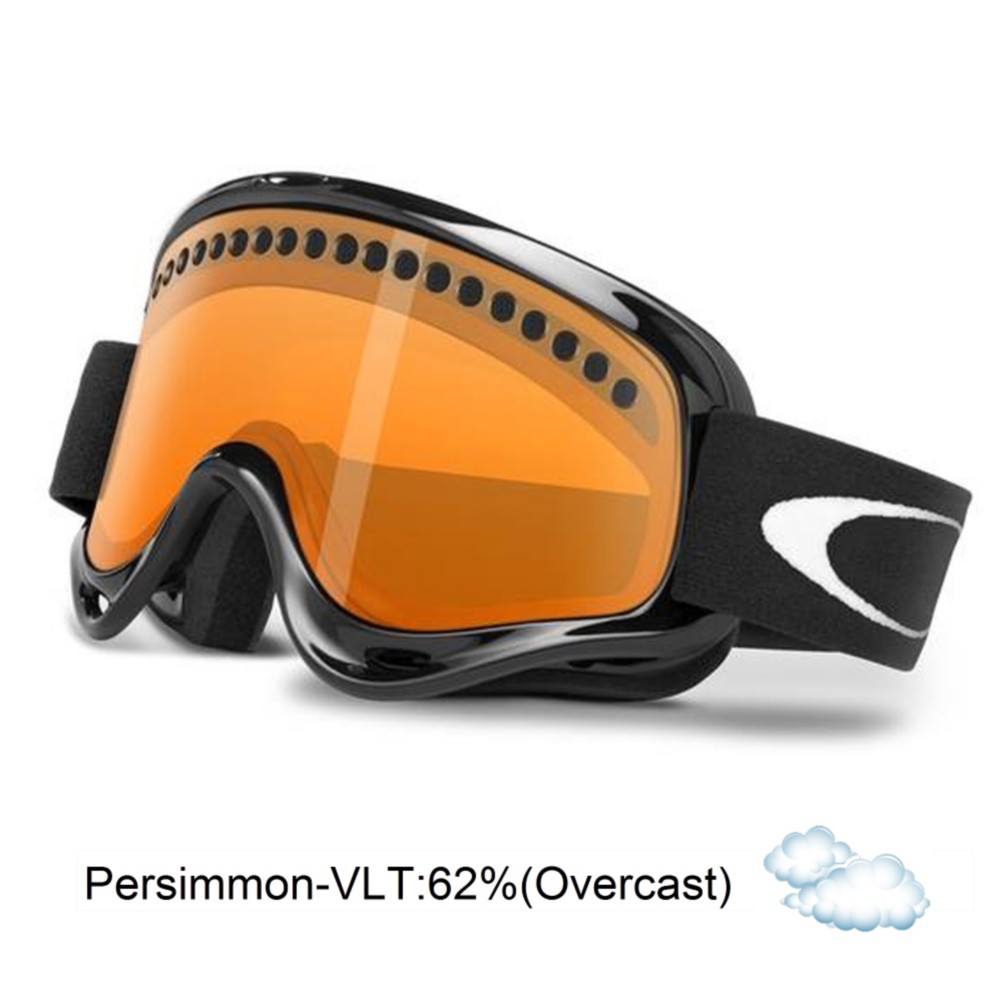 Oakley XS O Frame Kids Goggles 2013, Jet Black-Persimmon, medium