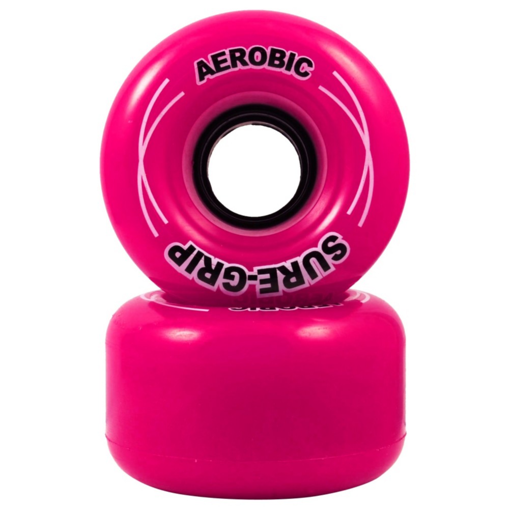 RC Aerobic Roller Skate Wheels - 8 Pack 2013, Pink, swatch