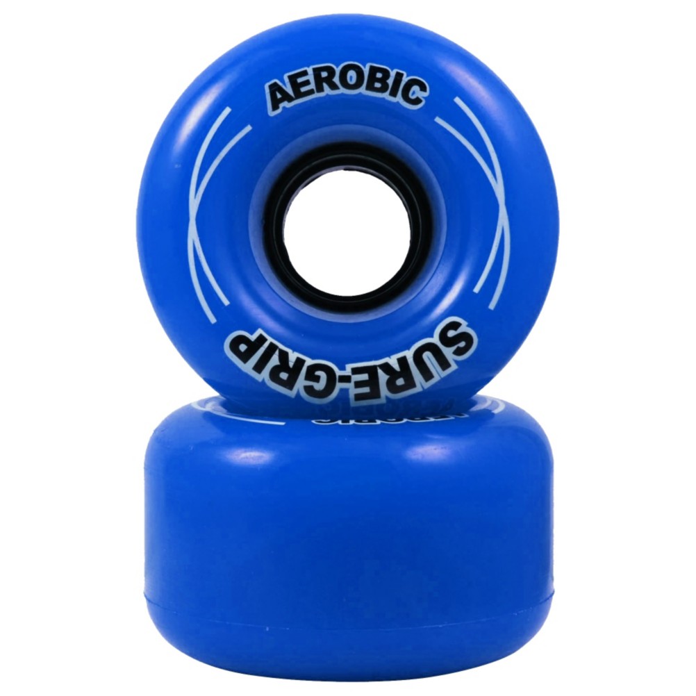 RC Aerobic Roller Skate Wheels - 8 Pack 2013, Blue, medium