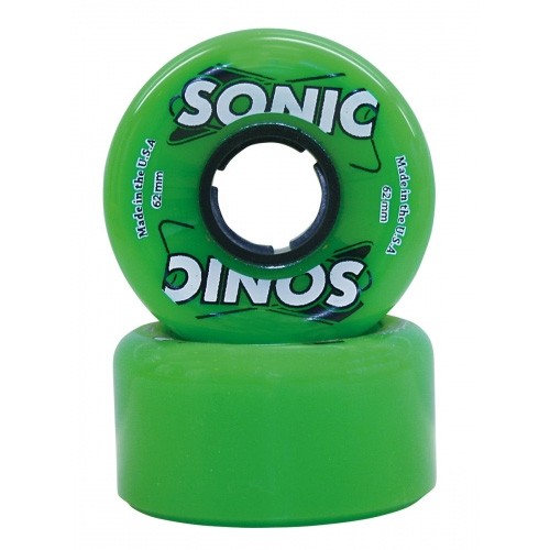 Hyper Wheels Sonic Roller Skate Wheels - 8 Pack, Green, swatch