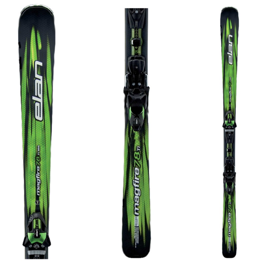 Elan Magfire 78 Ti Skis with ELX 12.0 Fusion Bindings 2009