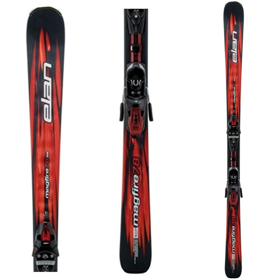 Elan Magfire 78 Skis with EL 11.0 Fusion Bindings 2009