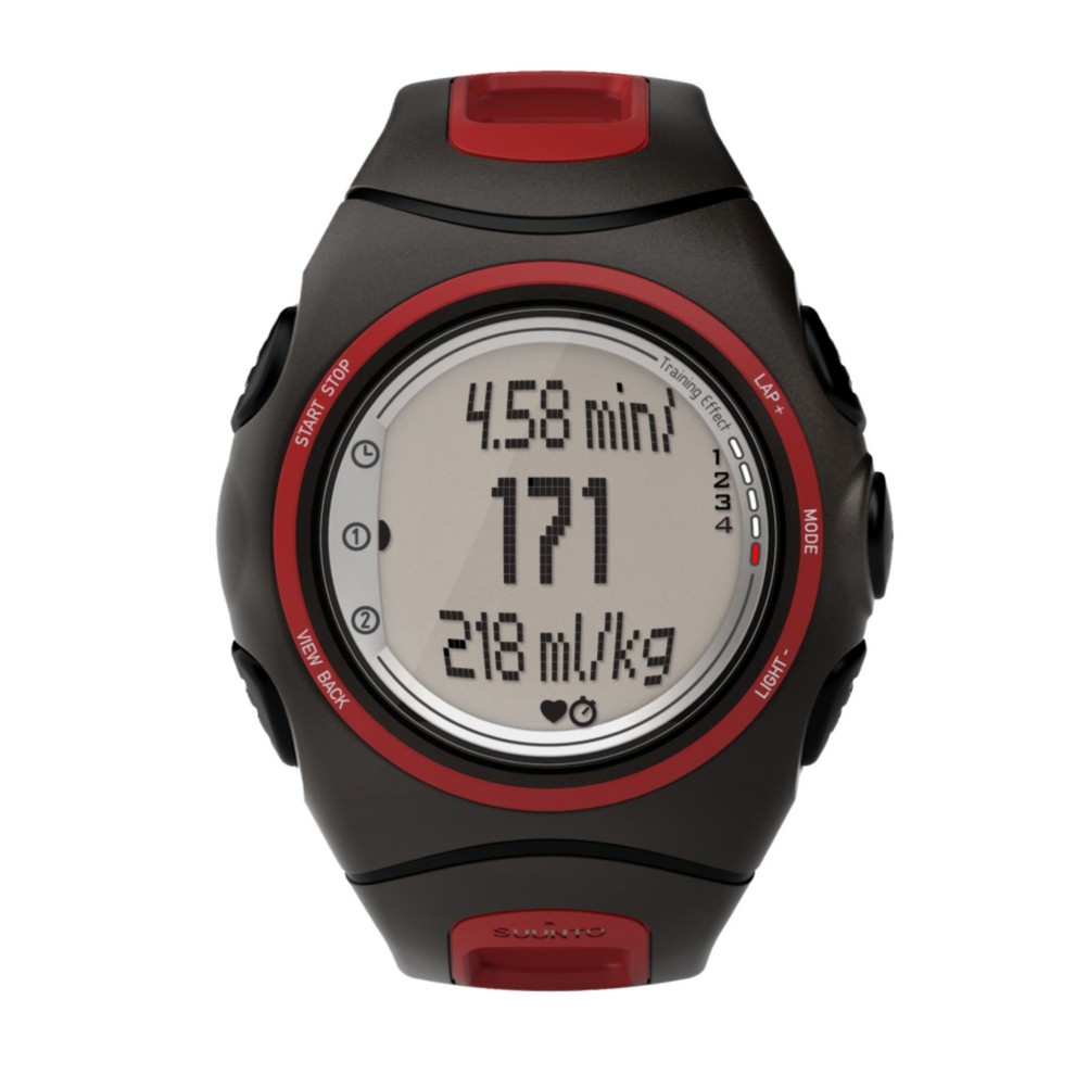 Suunto T6C Digital Sports Watch, Black-Red, swatch