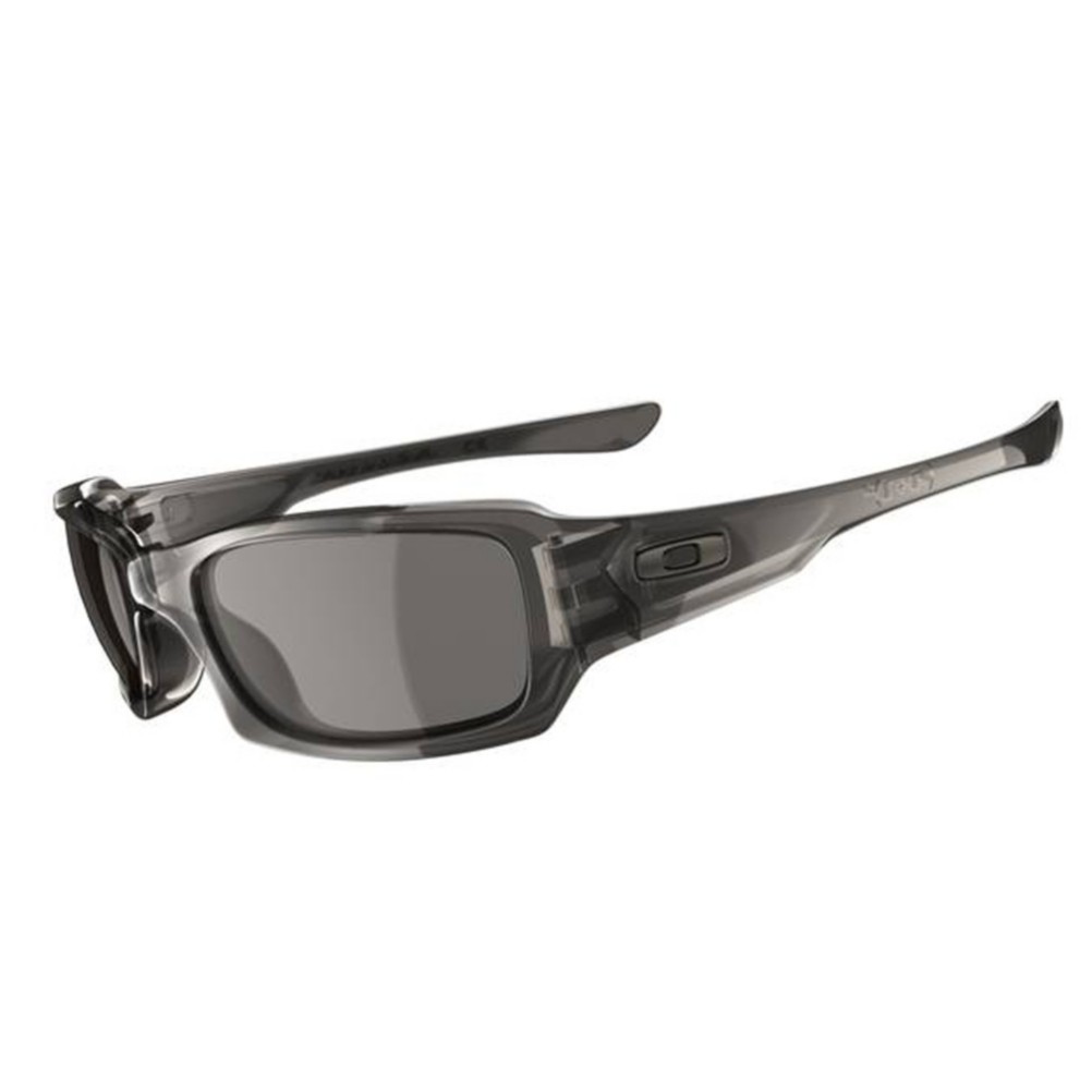 Oakley Fives Squared Sunglasses, Grey Smoke, medium