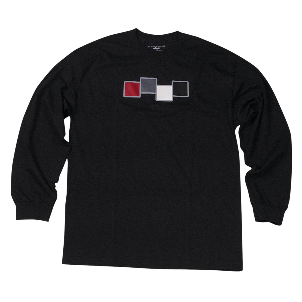 Foursquare Color Block Icon Long Sleeve Shirt - Mens 2009