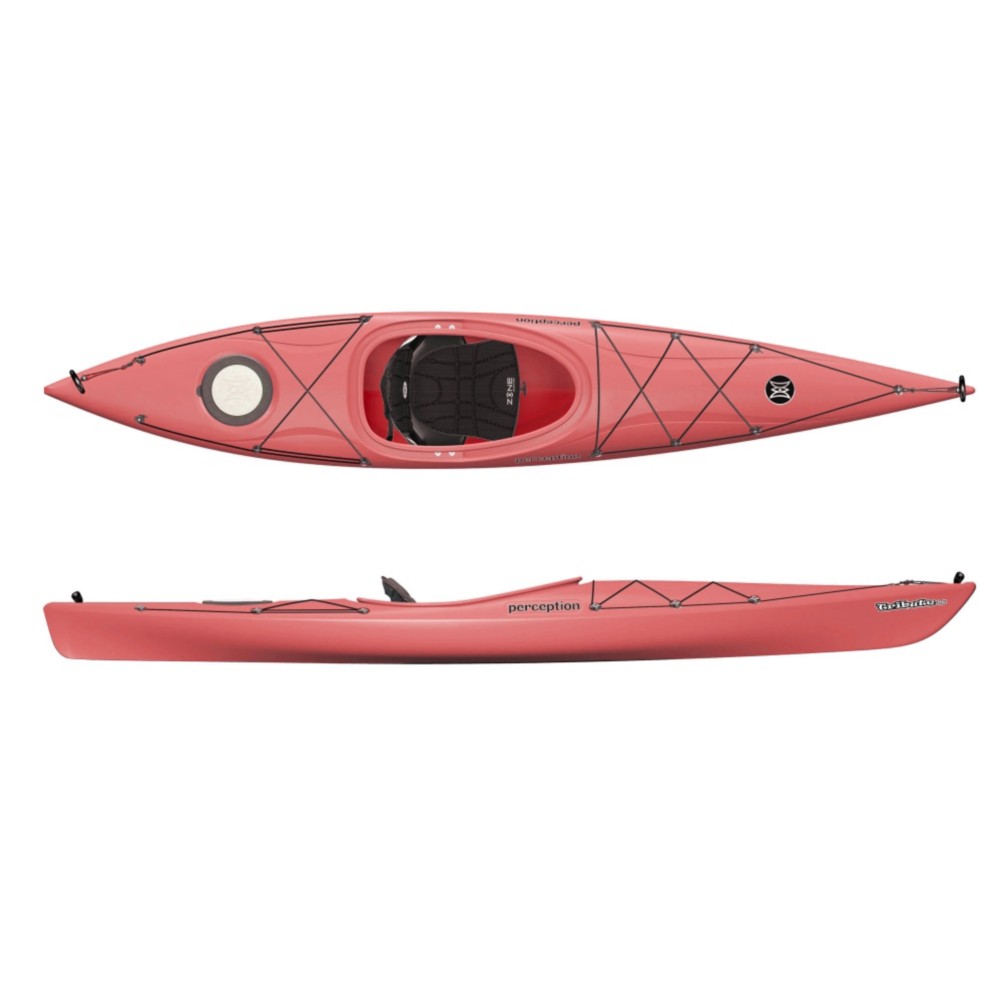 Perception Tribute 10.0 Recreational Kayak 2013, Red, medium