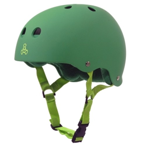 Triple 8 Brainsaver Rubber Mens Skate Helmet 2010