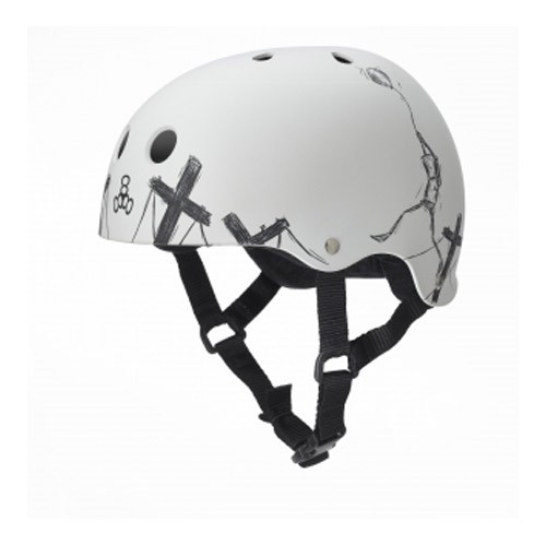 Triple 8 Brainsaver SweatSaver Mens Skate Helmet 2011