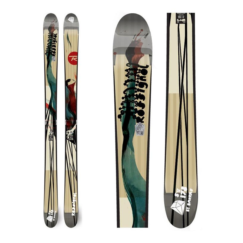 Rossignol S5 Barras Twin Tip Skis 2009