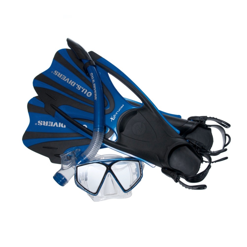 US Divers Captain LX / Sonora / Proflex FX Snorkel Set
