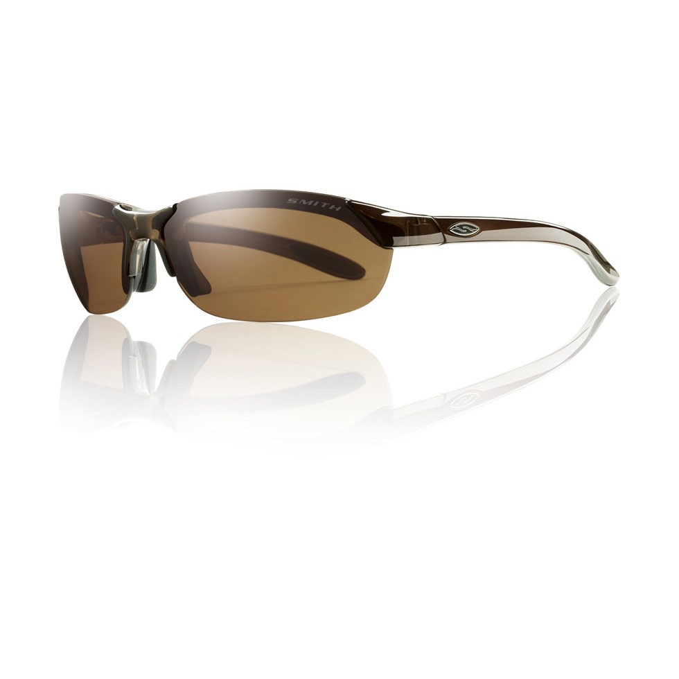 Smith Parallel Polarized Sunglasses, Brown, medium