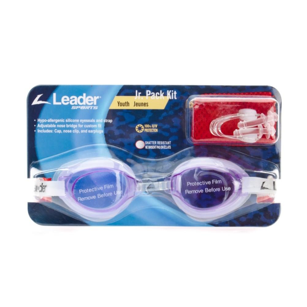 Leader Swim Pack Plus Kids Swim Goggle