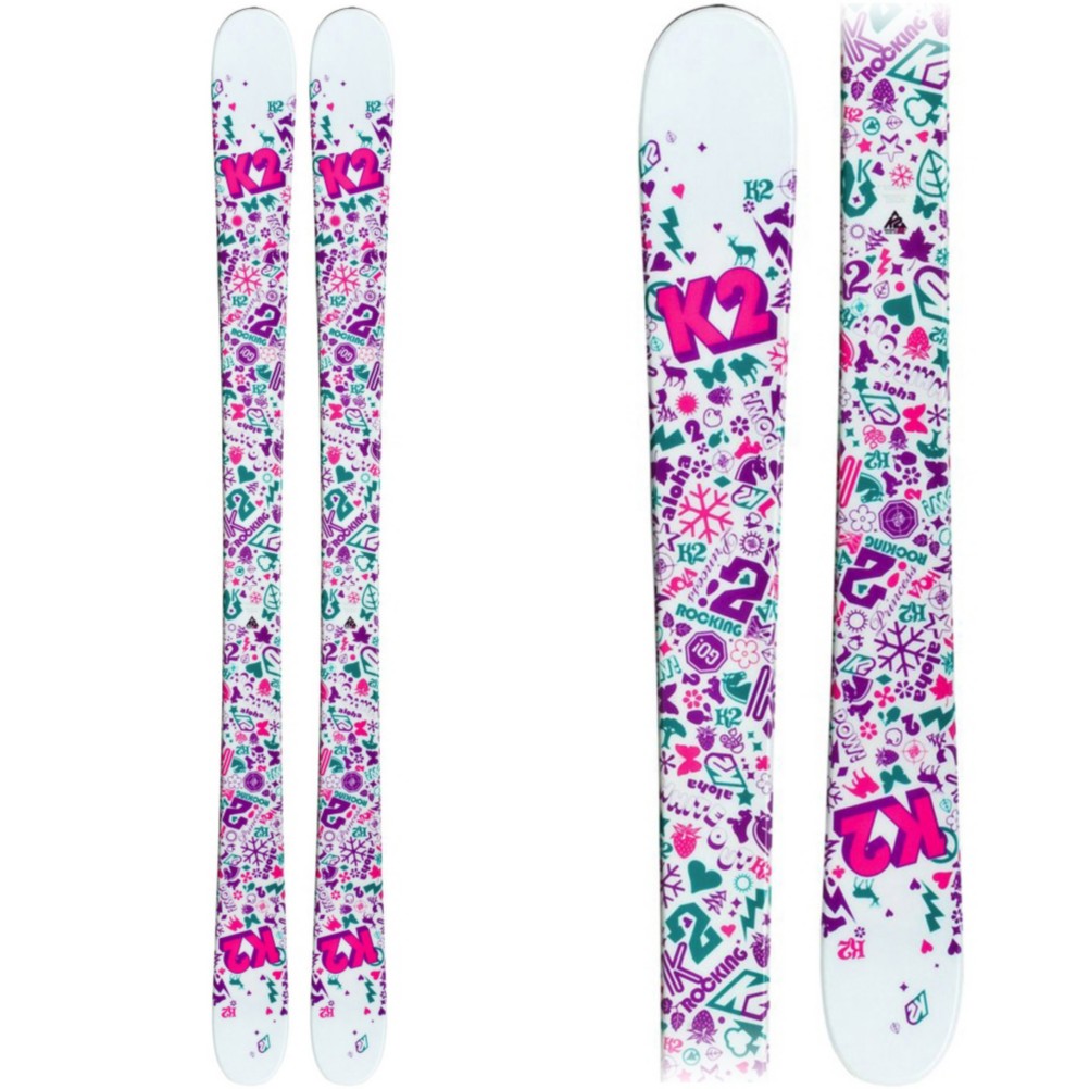 K2 Kids Twin Tip Skis