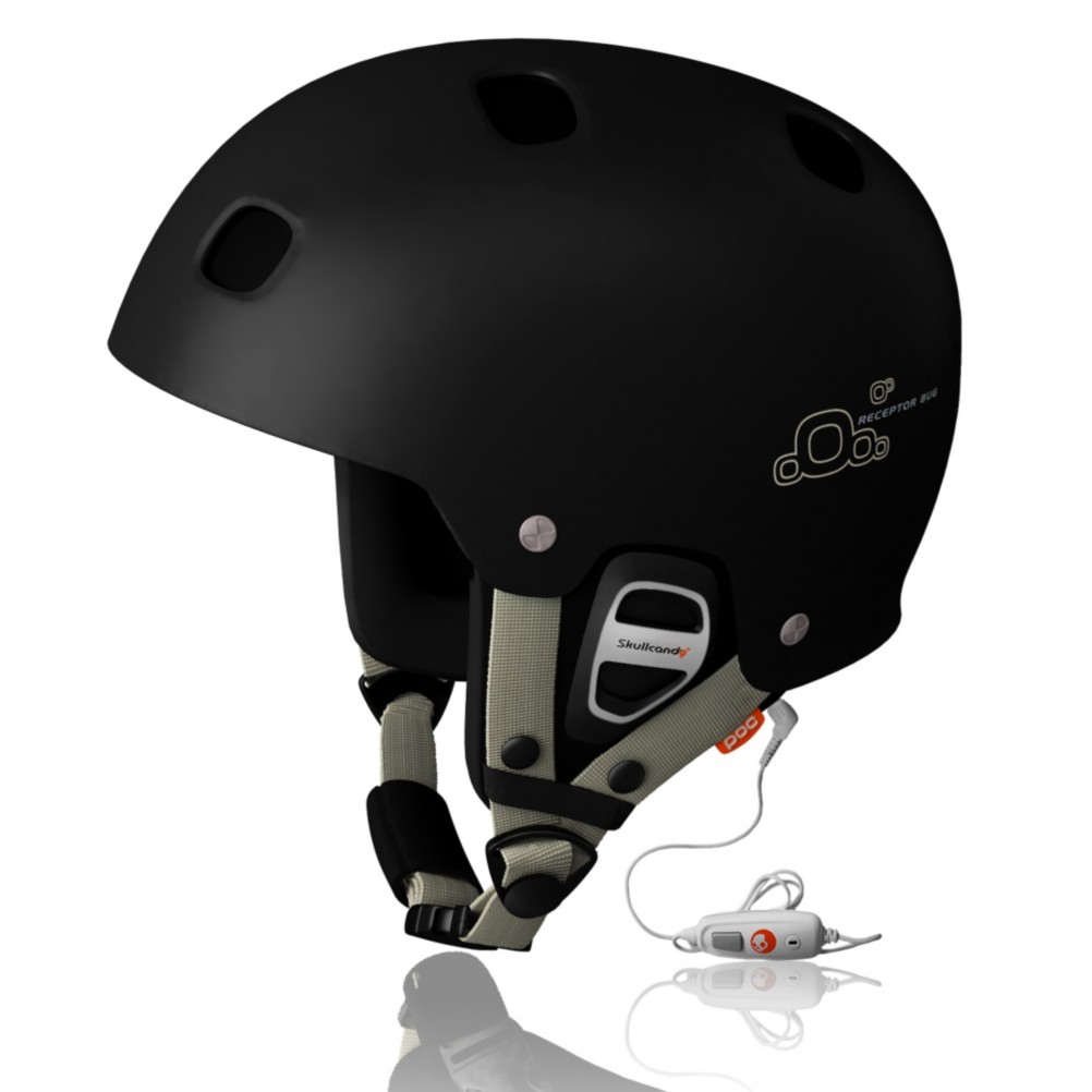 POC Receptor Bug Audio Helmet, Black, medium