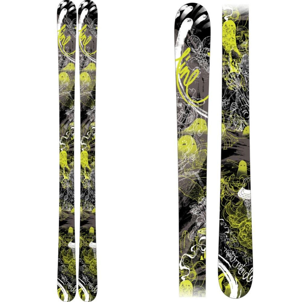 Line Mastermind Twin Tip Skis 2010
