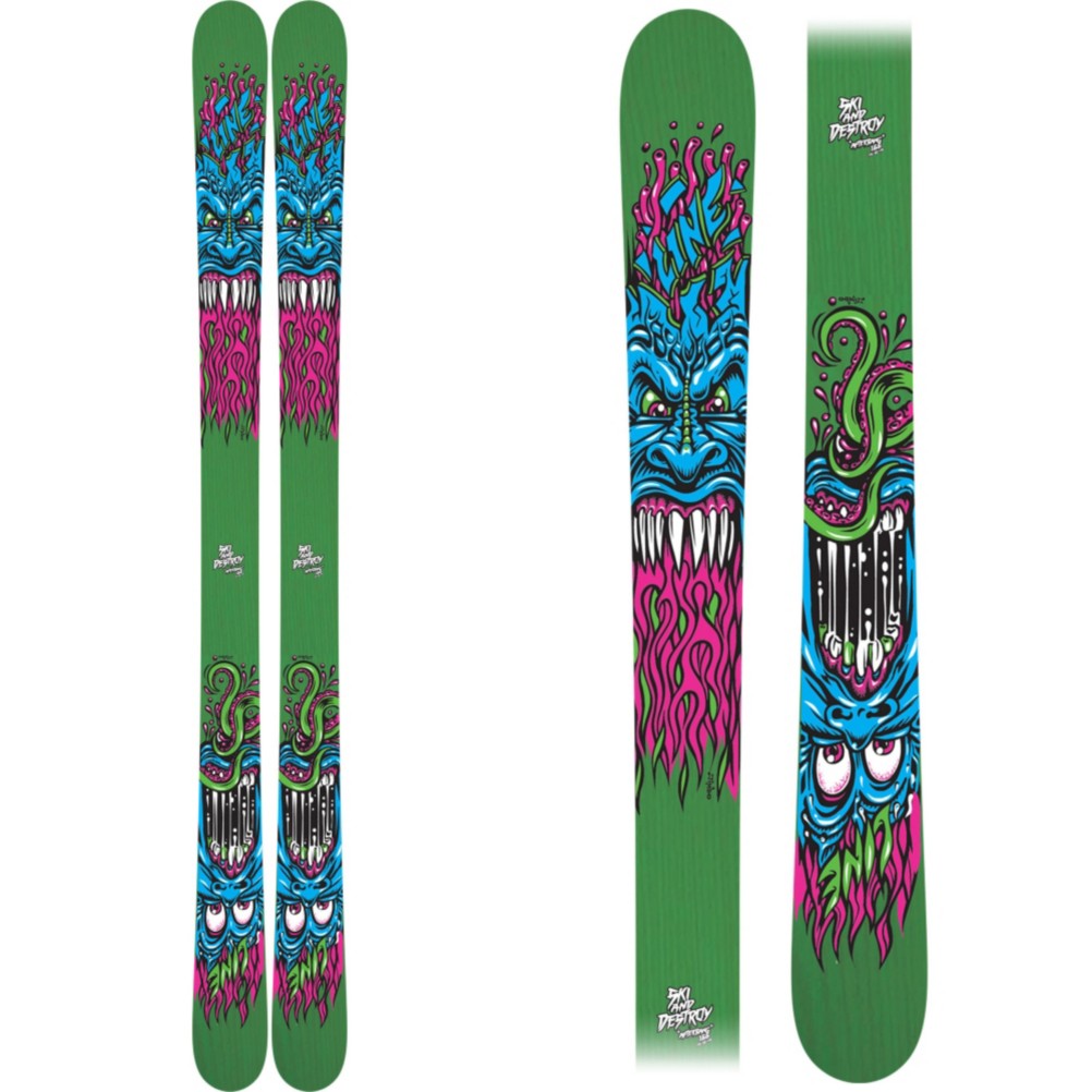 Line AfterBang Twin Tip Skis 2010