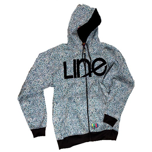 Line Static Full Zip Hoodie - Mens 2010