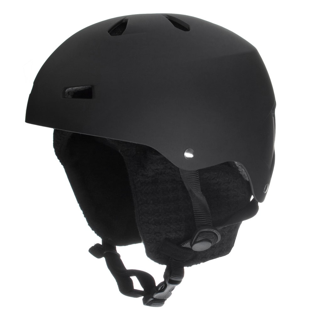 Bern Macon Knit Hard Hat - Mens 2010 - Large/Matte-Black-Black-Knit