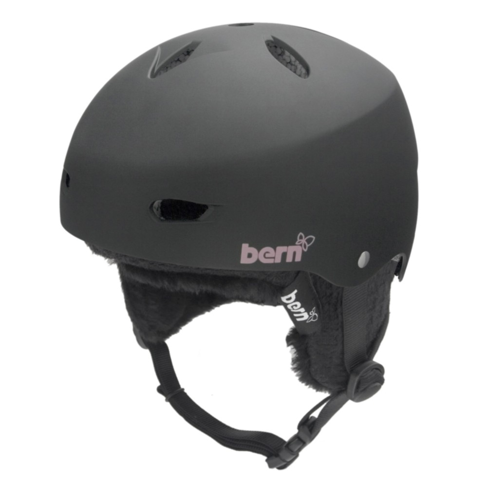 Bern Brighton Knit Hard Hat - Womens 2010 - Medium/Matte-Black-Black-Knit