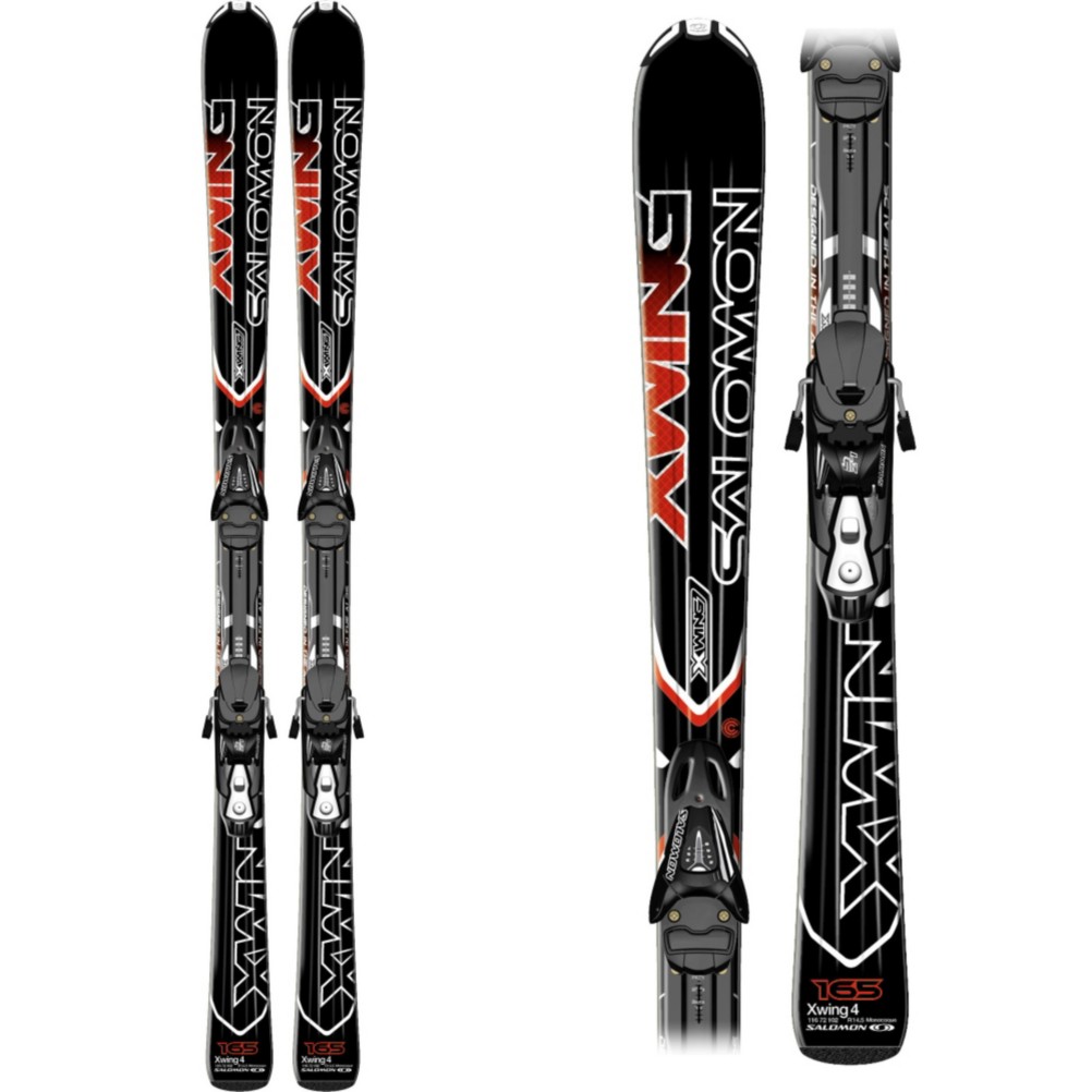 Salomon Mens Skis with Bindings