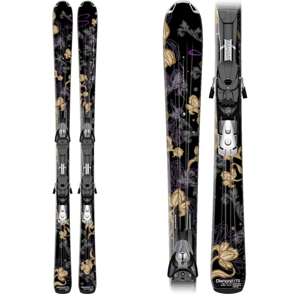 Salomon Womens Skis w/ Integrated Bindings