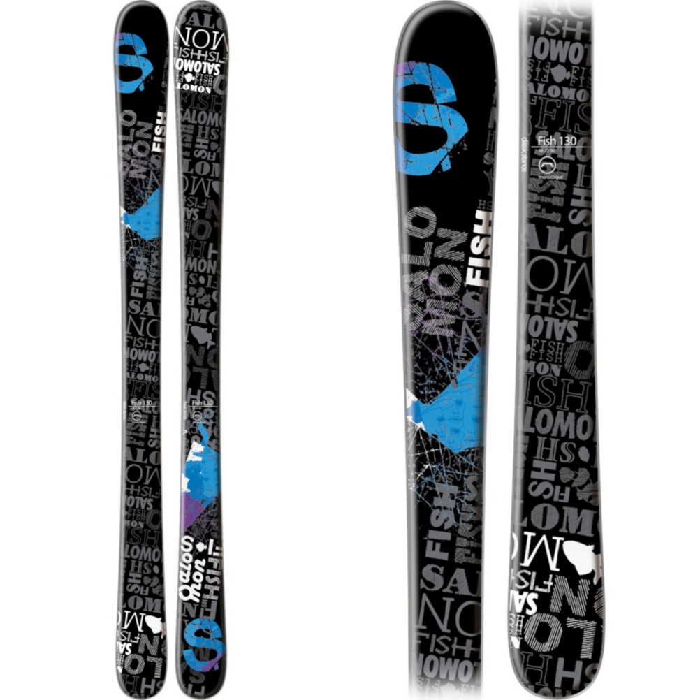 Salomon Fish Kids Twin Tip Skis 2010