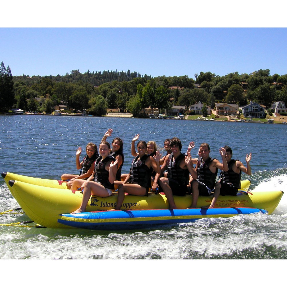 Island Hopper Towable Commercial Banana Boat - 10 Passenger Side-By-Side 2009