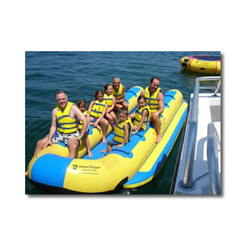 Island Hopper Banana Taxi 12 Passenger Towable Tube 2012