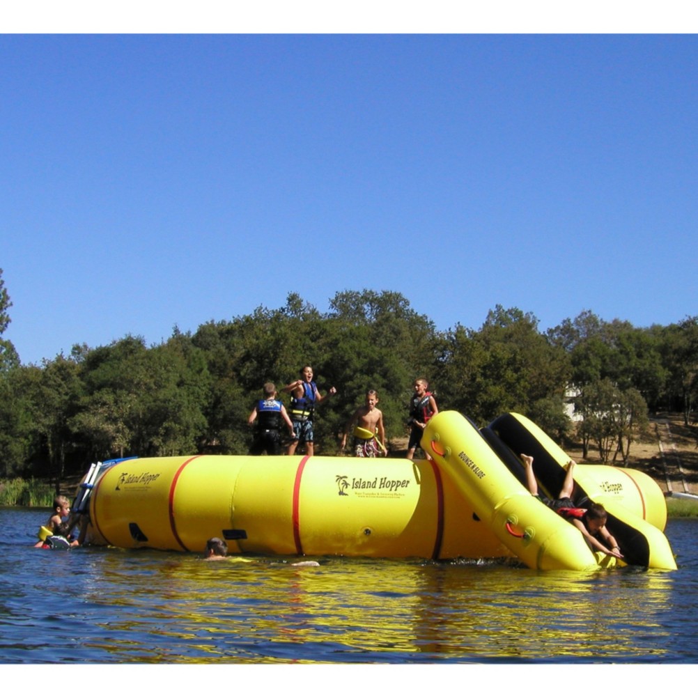 Island Hopper Giant Jump 25 Foot Water Trampoline 2012