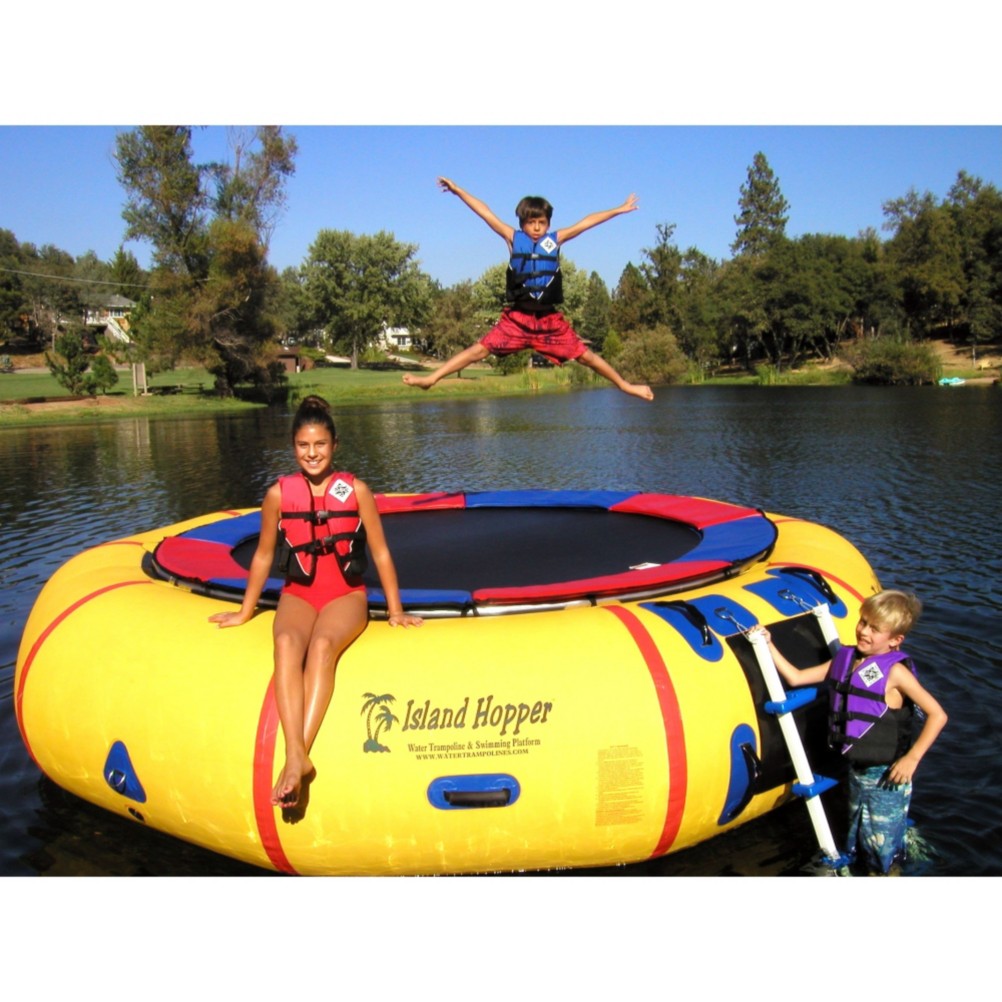 Island Hopper Classic 15 Foot Water Trampoline 2012
