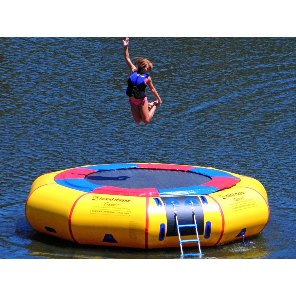 Island Hopper Classic 15 Foot Water Trampoline 2009